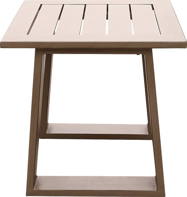 Outdoor Clothilde Brown End Table - Thumbnail - Image 3