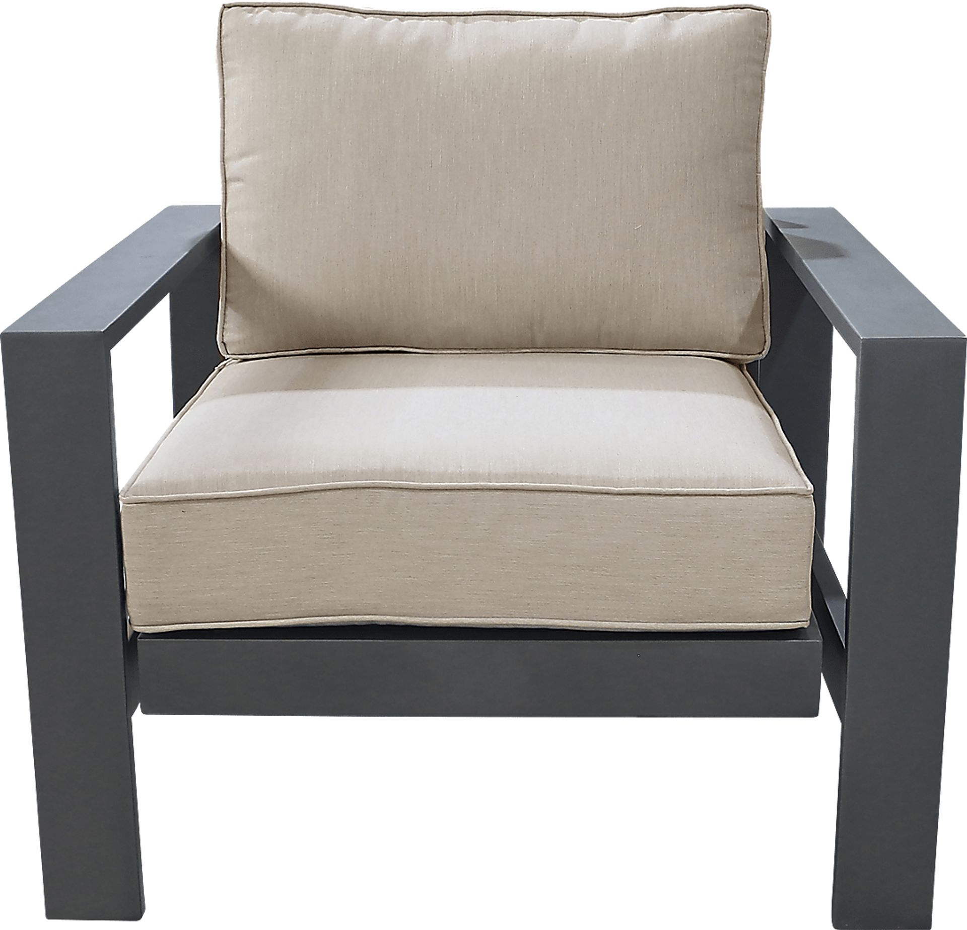 Outdoor Clothilde Gray Accent Chair - Image 2