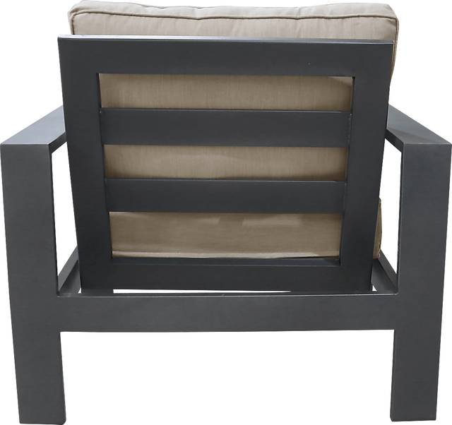Outdoor Clothilde Gray Accent Chair - Thumbnail - Image 5