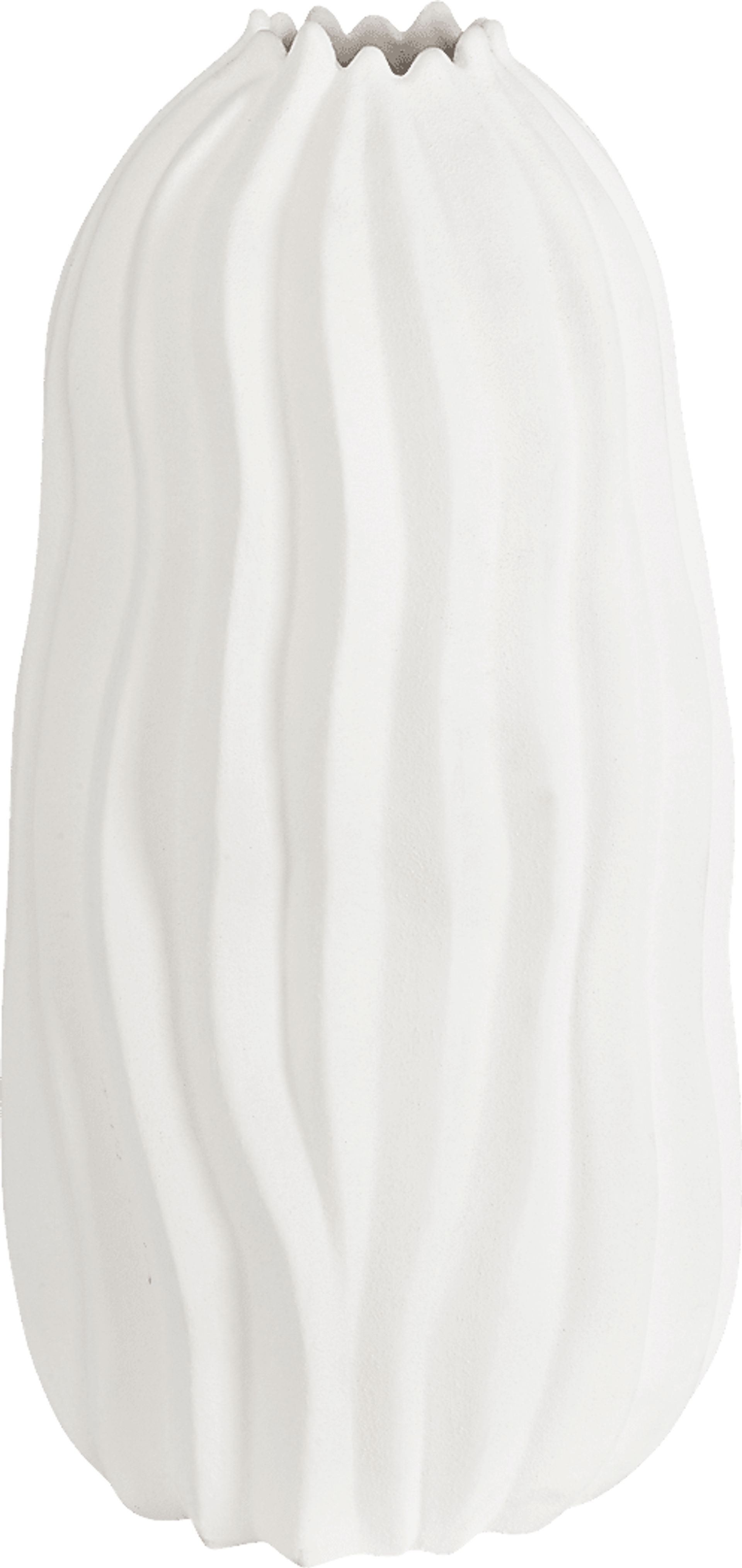 Outdoor Clyda White Vase - Image 1