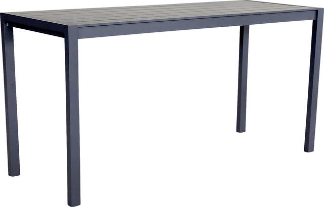 Outdoor Coligny Gray Bar Height Table - Thumbnail - Image 1