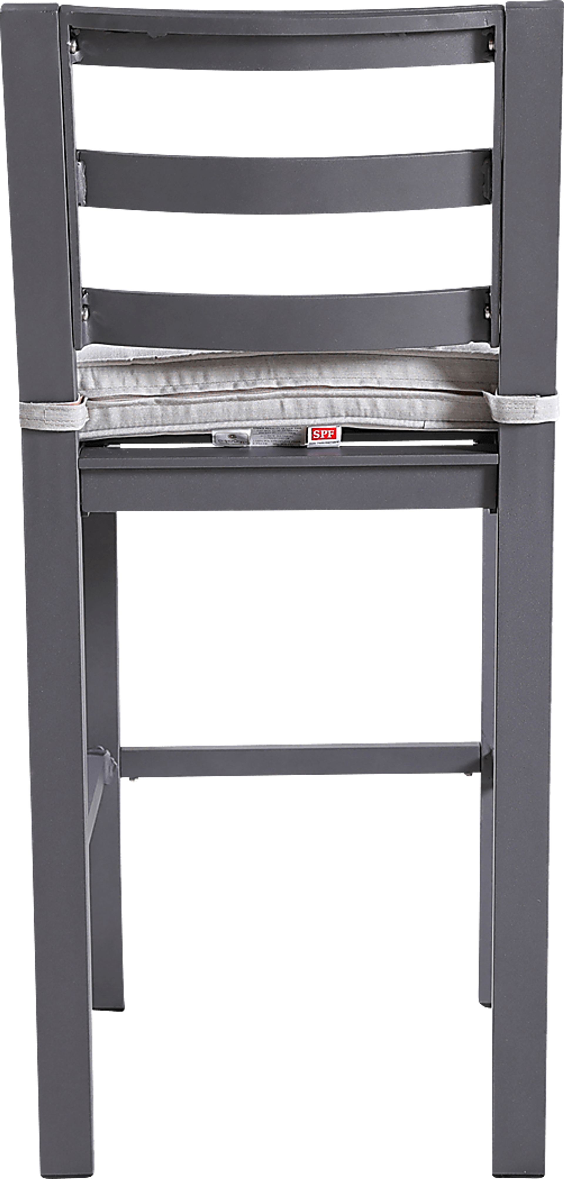 Outdoor Coligny Gray Barstool, Set of 2 - Image 5