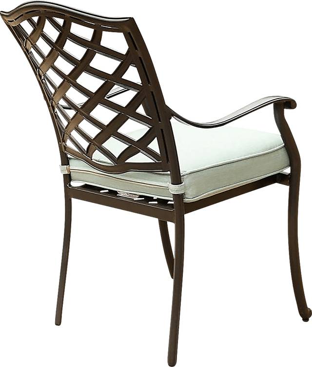 Outdoor Cyrielle I Gray Side Chair, Set of 2 - Thumbnail - Image 3