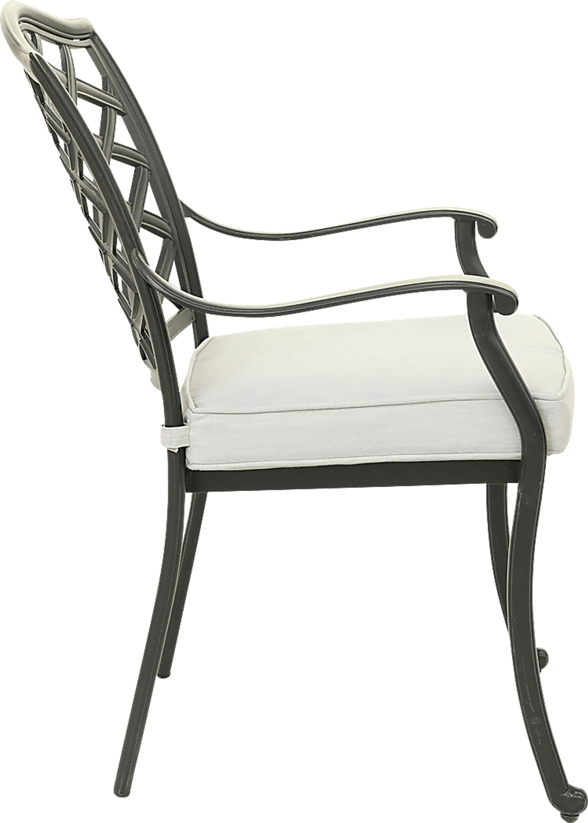 Outdoor Cyrielle I Gray Side Chair, Set of 2 - Image 3