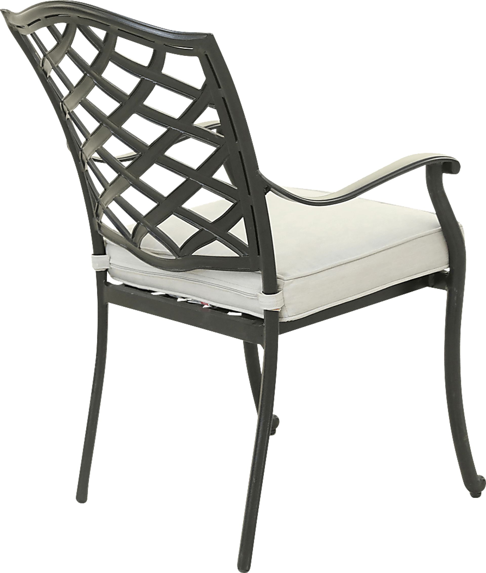 Outdoor Cyrielle I Gray Side Chair, Set of 2 - Image 4