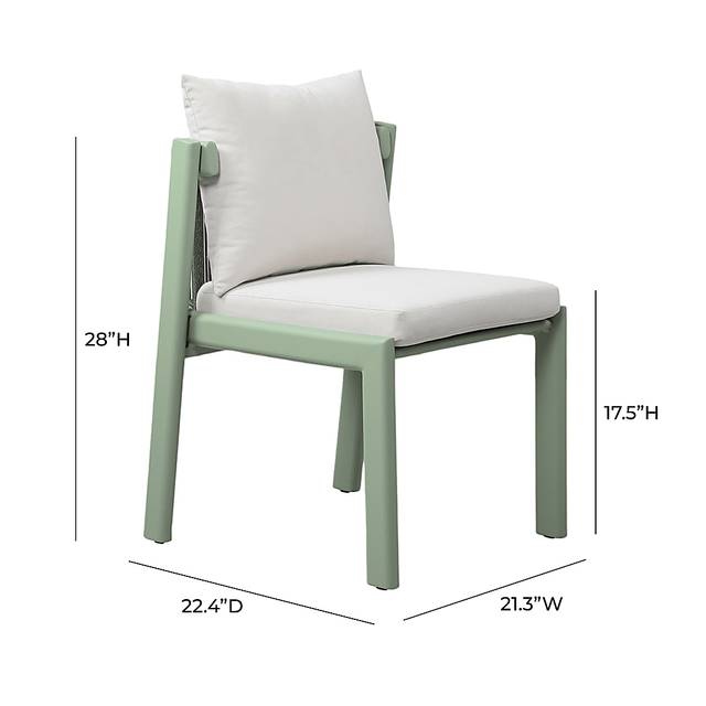 Outdoor Dansington Cream Dining Chair - Thumbnail - Image 8