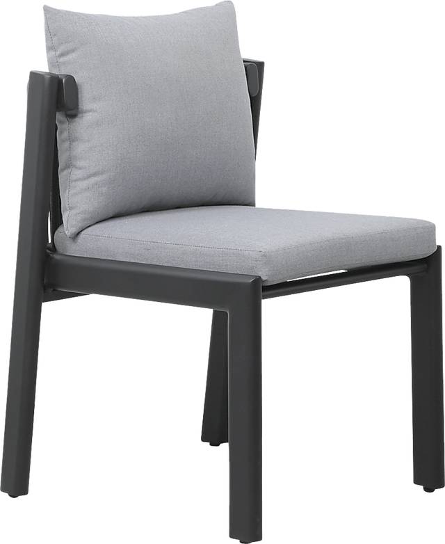 Outdoor Dansington Gray Dining Chair - Thumbnail - Image 2