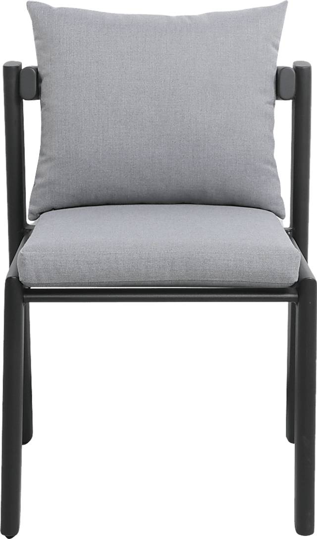 Outdoor Dansington Gray Dining Chair - Thumbnail - Image 3