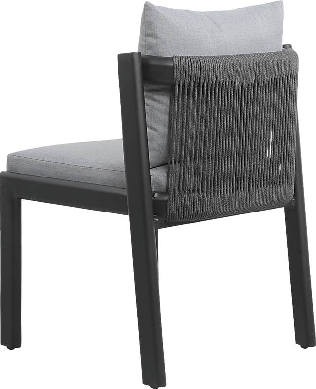 Outdoor Dansington Gray Dining Chair - Thumbnail - Image 4