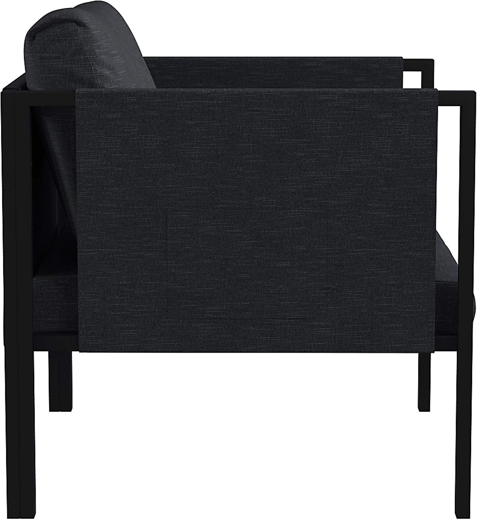 Outdoor Dellanor Charcoal Accent Chair - Image 2