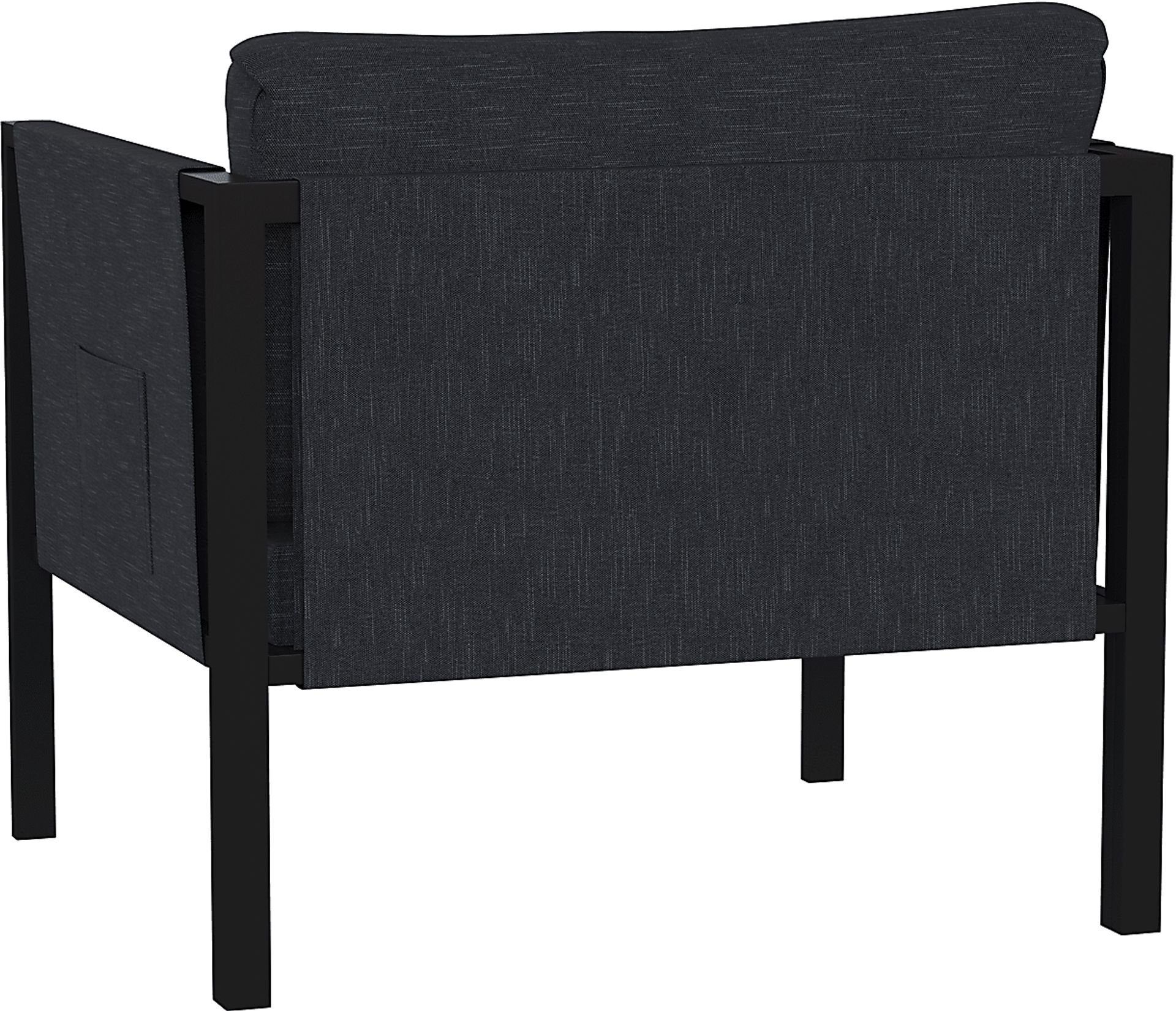 Outdoor Dellanor Charcoal Accent Chair - Image 3