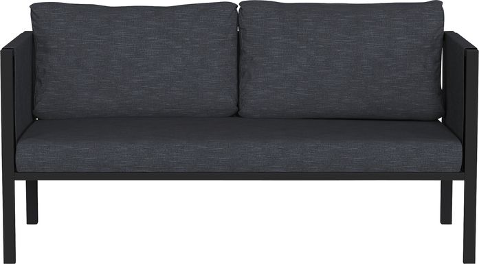 Outdoor Dellanor Charcoal Loveseat