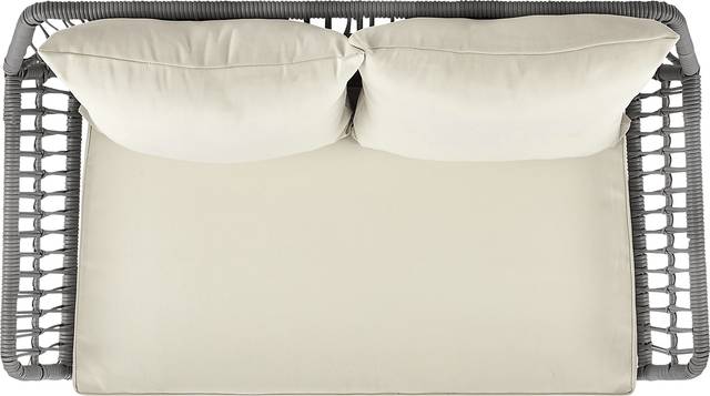 Outdoor Duffieldy Cream 4 Pc Conversation Set - Thumbnail - Image 9