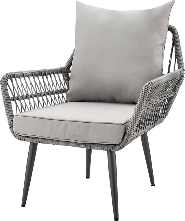 Outdoor Duffieldy Gray 4 Pc Conversation Set - Thumbnail - Image 11