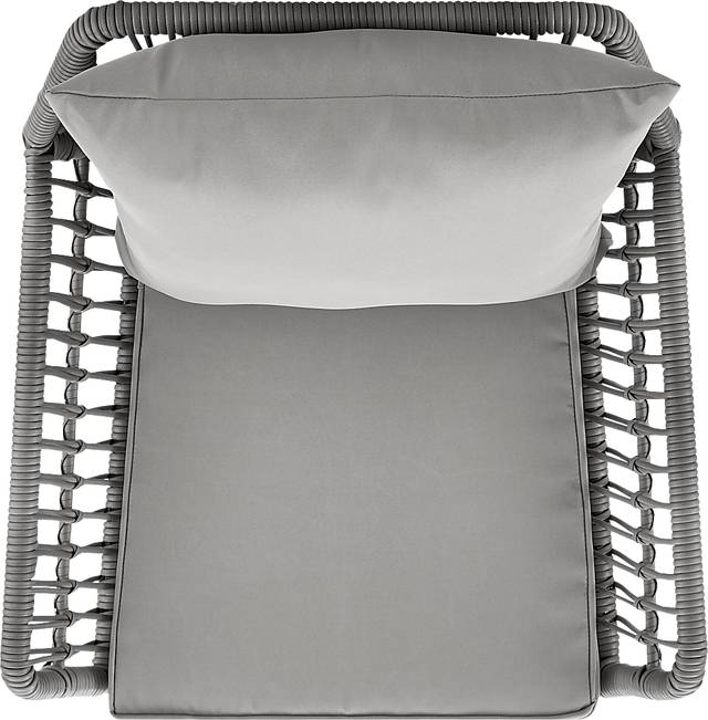 Outdoor Duffieldy Gray 4 Pc Conversation Set - Thumbnail - Image 12