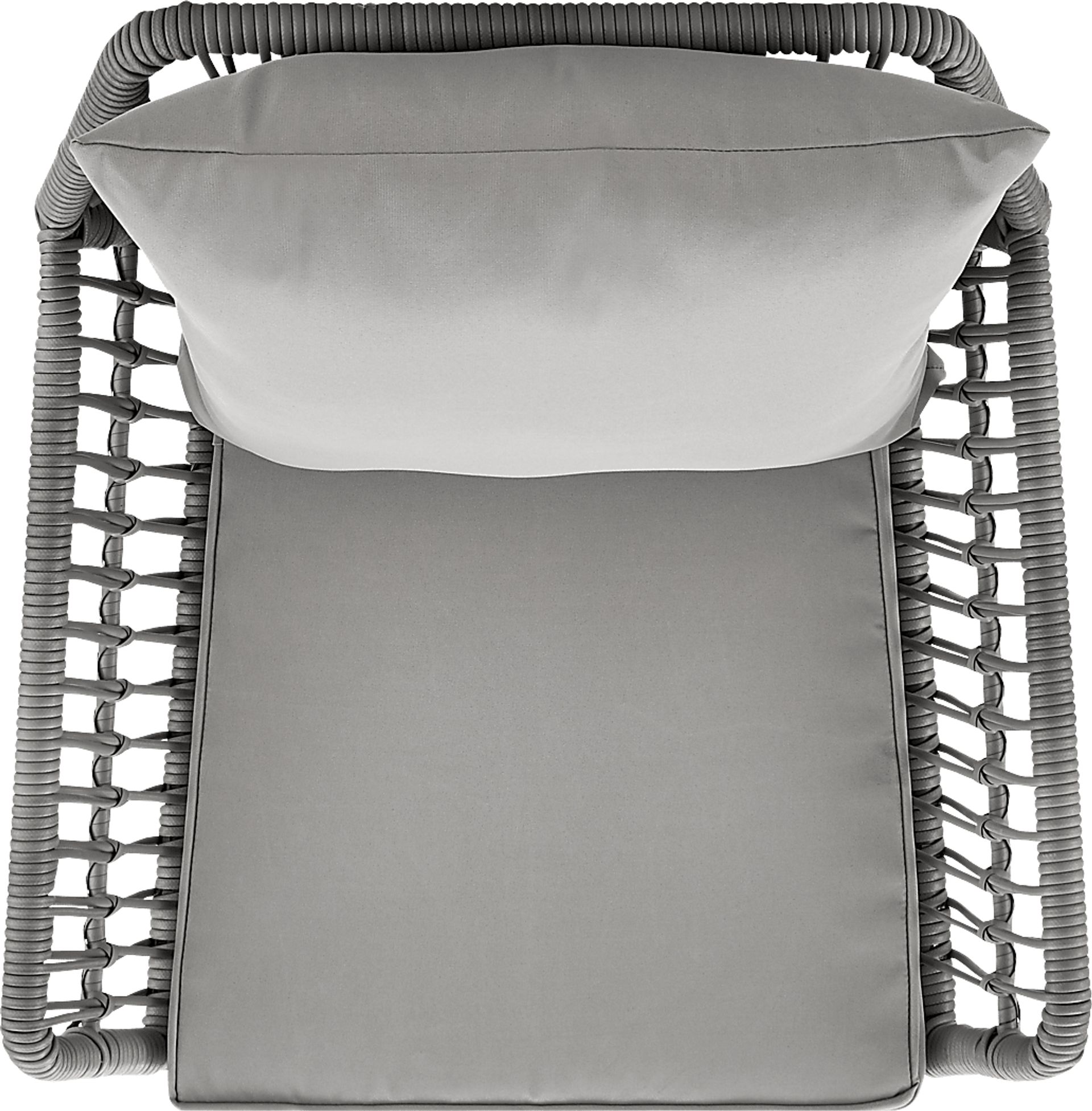 Outdoor Duffieldy Gray 4 Pc Conversation Set - Image 12