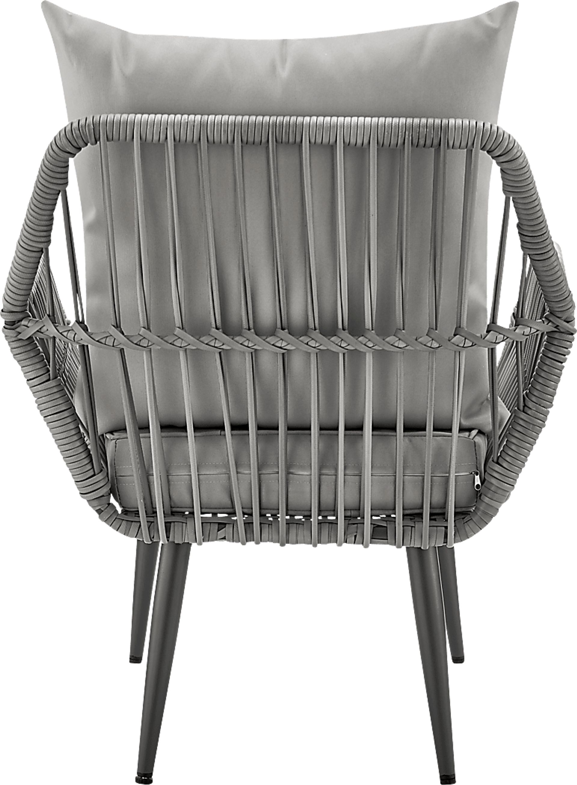 Outdoor Duffieldy Gray 4 Pc Conversation Set - Image 13