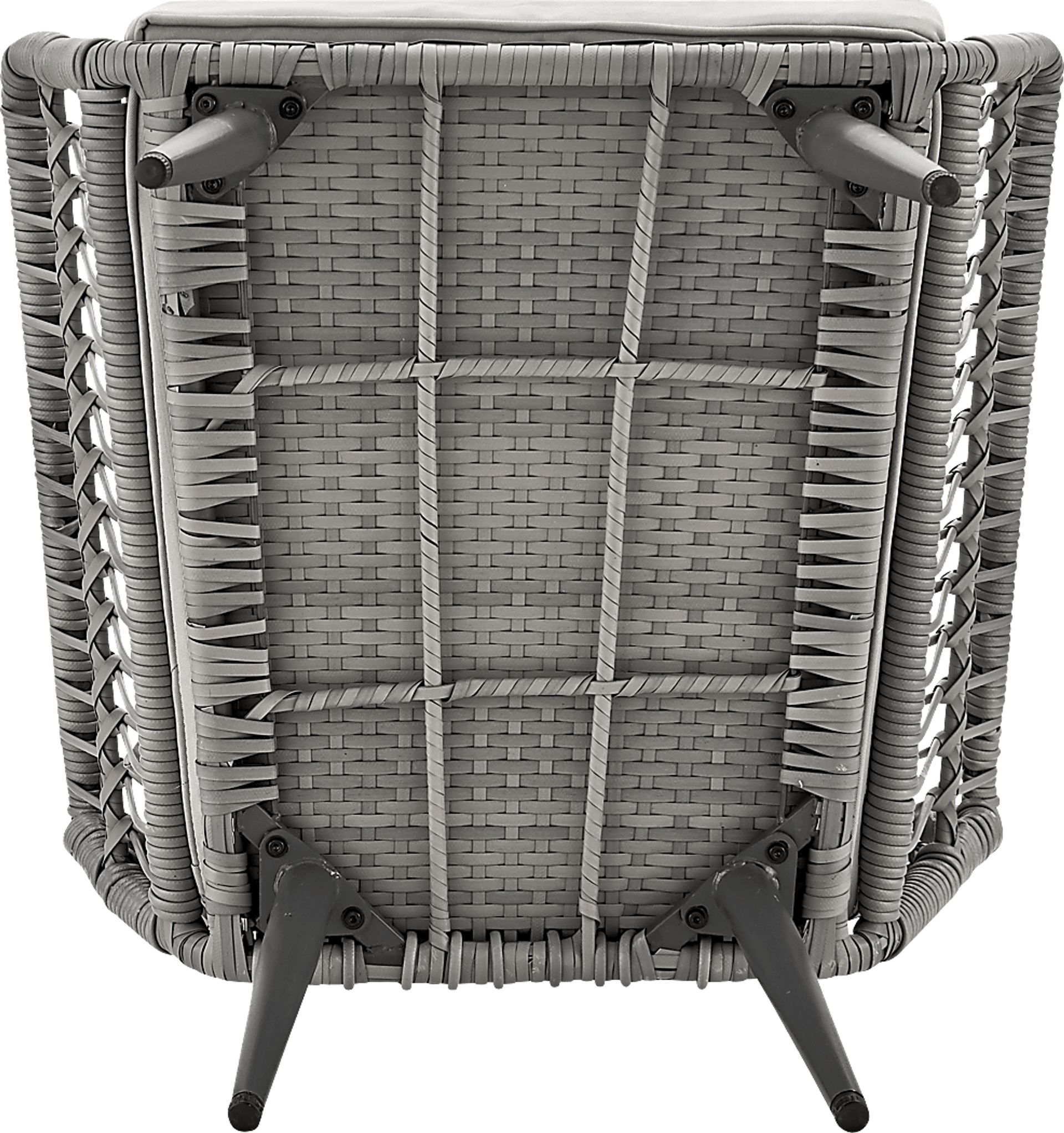 Outdoor Duffieldy Gray 4 Pc Conversation Set - Image 14