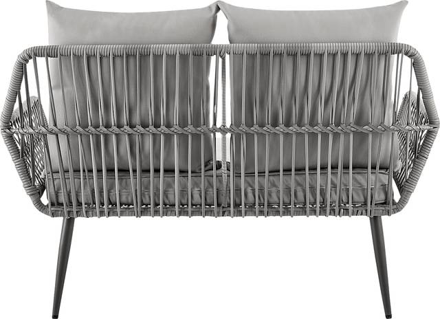Outdoor Duffieldy Gray 4 Pc Conversation Set - Thumbnail - Image 9