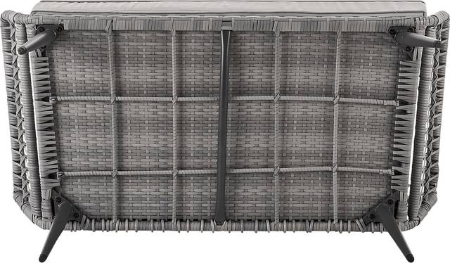 Outdoor Duffieldy Gray 4 Pc Conversation Set - Thumbnail - Image 10