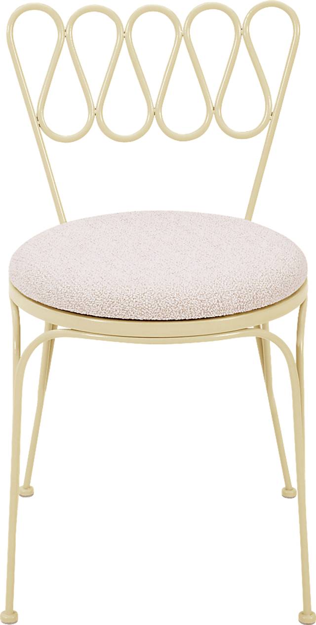 Outdoor Dynamoy Cream Dining Chair - Thumbnail - Image 4