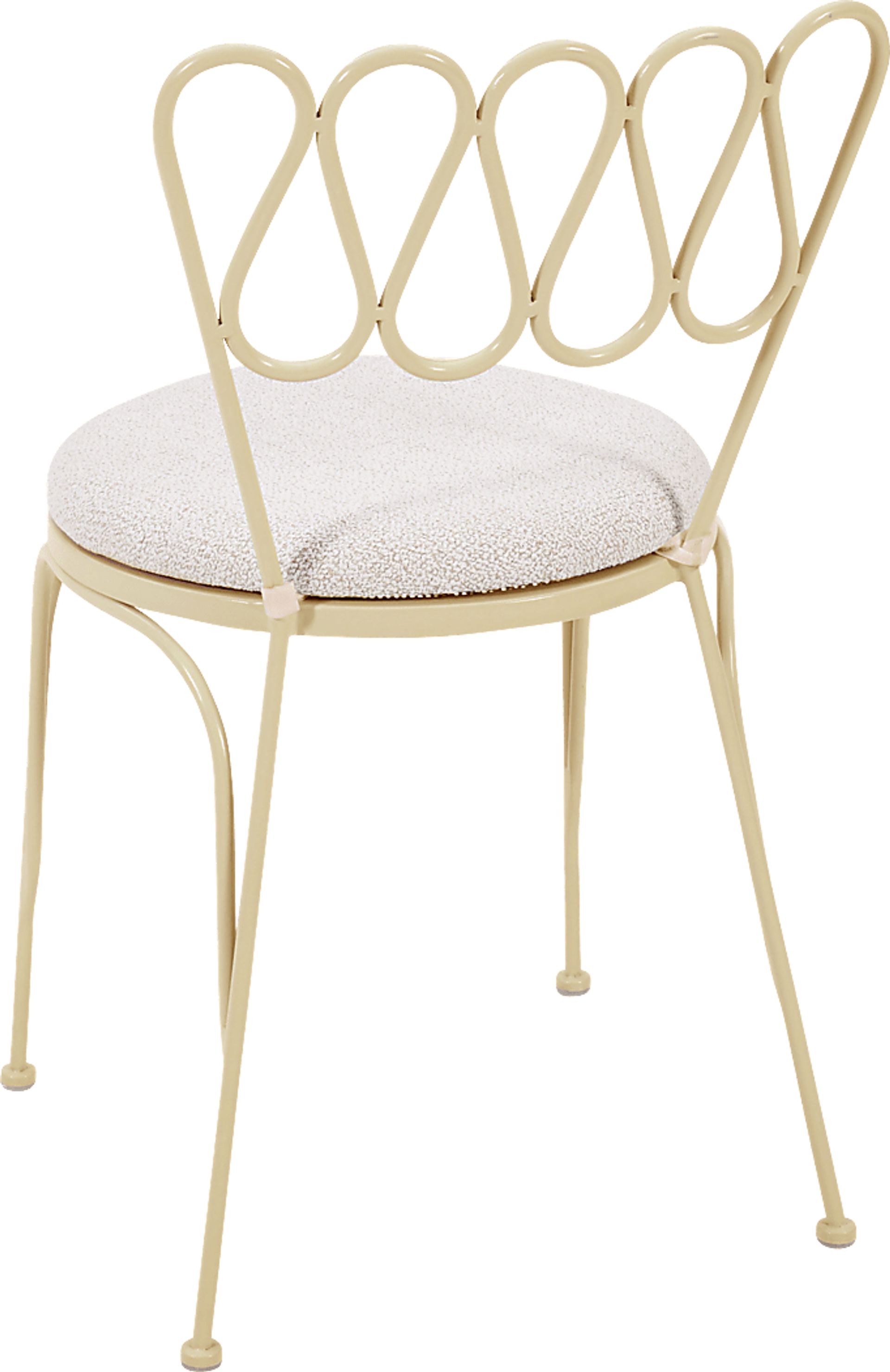 Outdoor Dynamoy Cream Dining Chair - Image 5