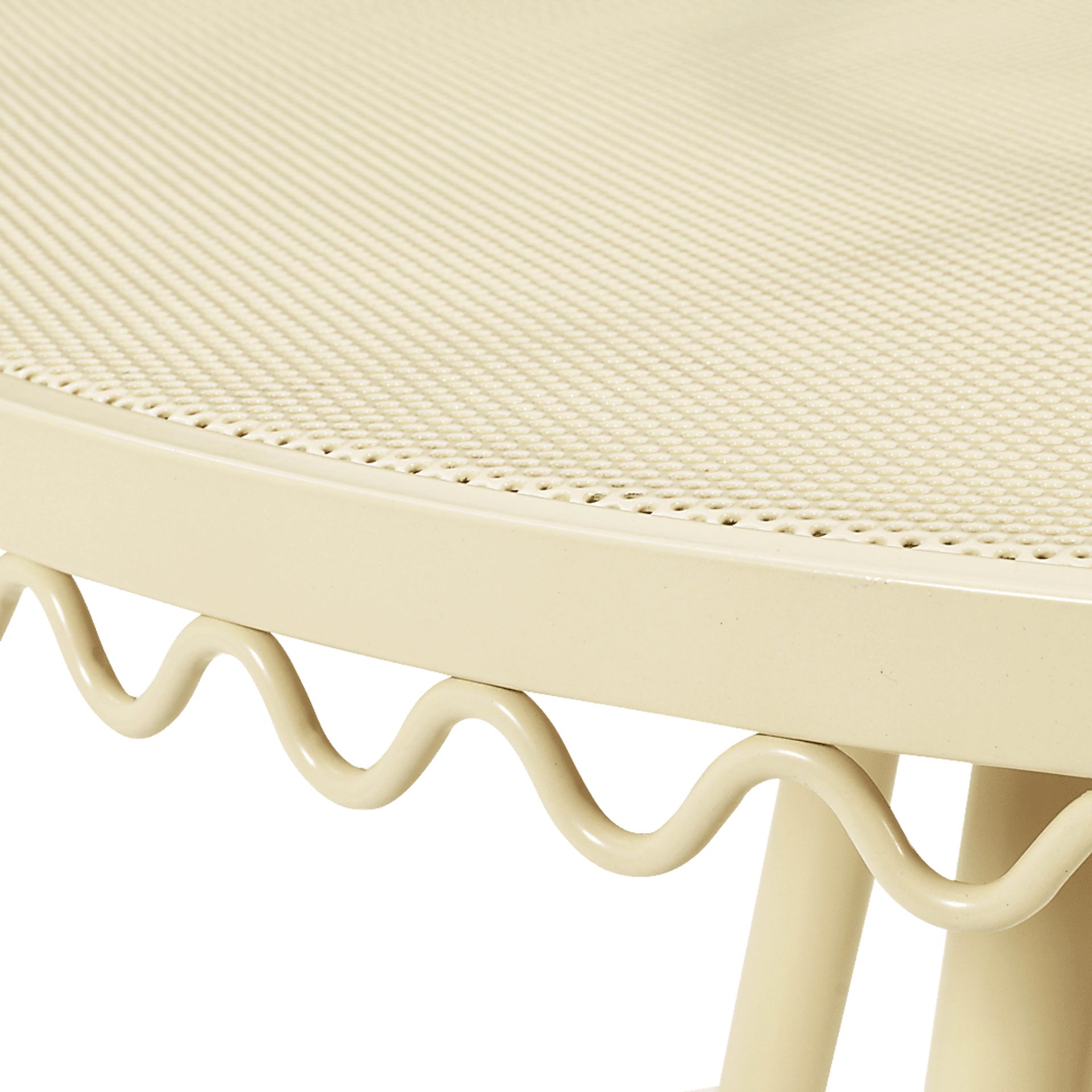 Outdoor Dynamoy Cream Dining Table - Image 4