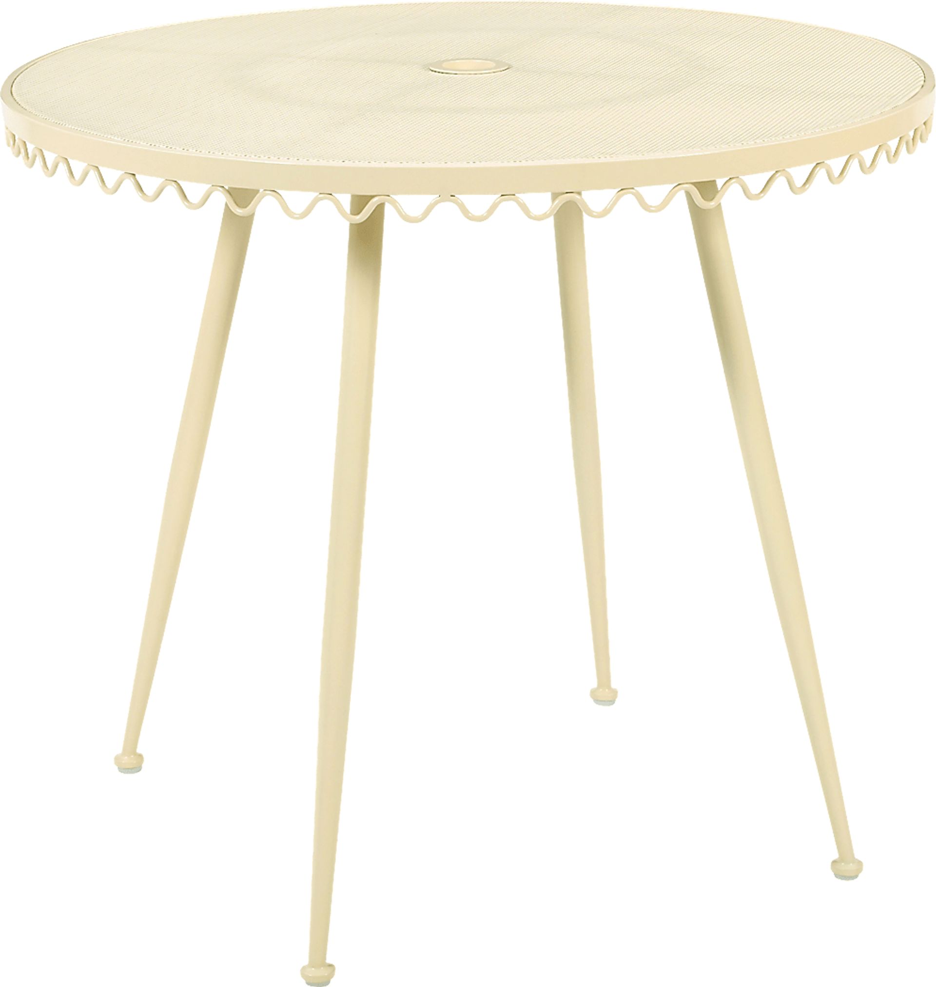 Outdoor Dynamoy Cream Dining Table - Image 1