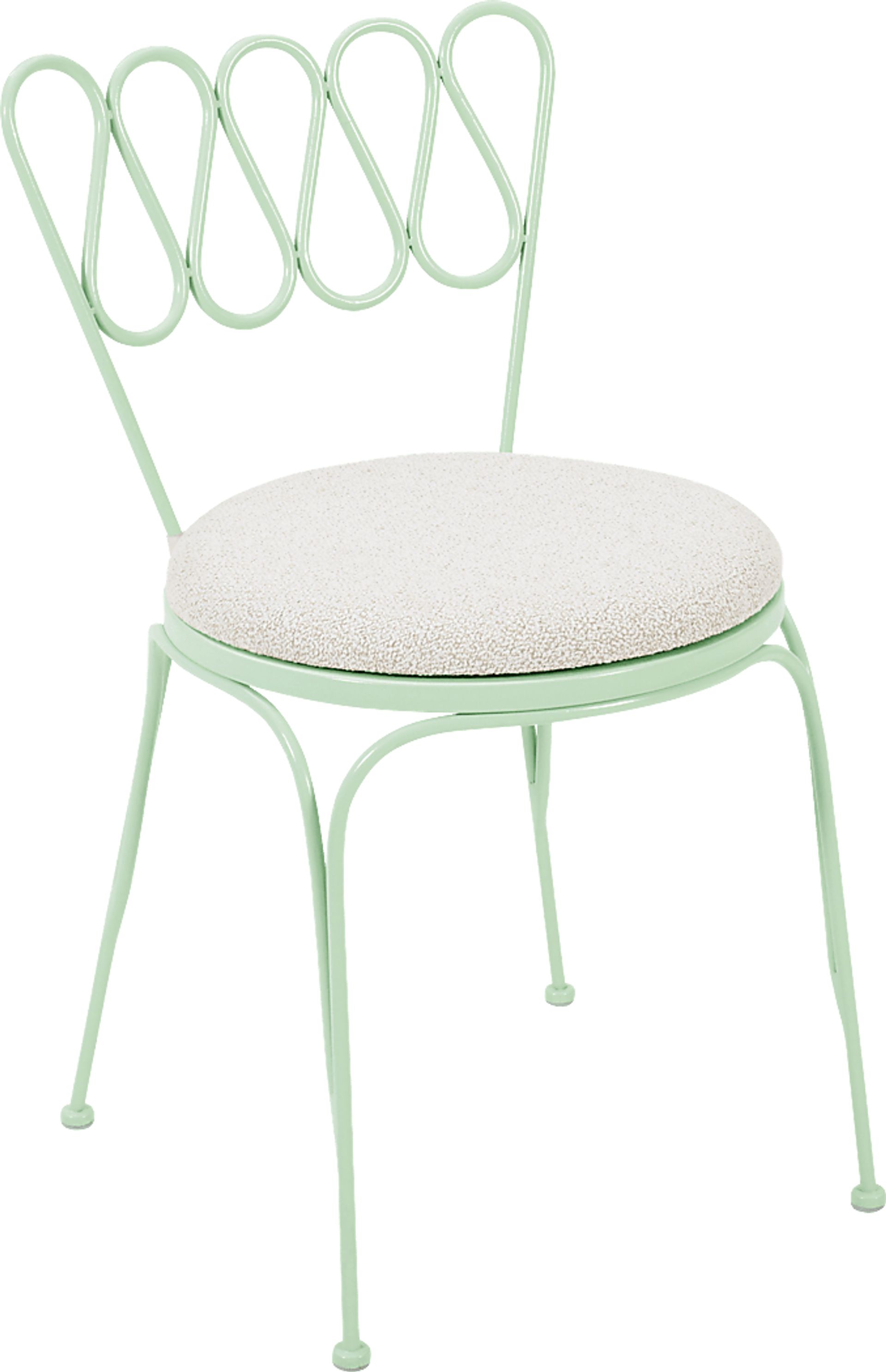 Outdoor Dynamoy Mint Green Dining Chair - Image 1