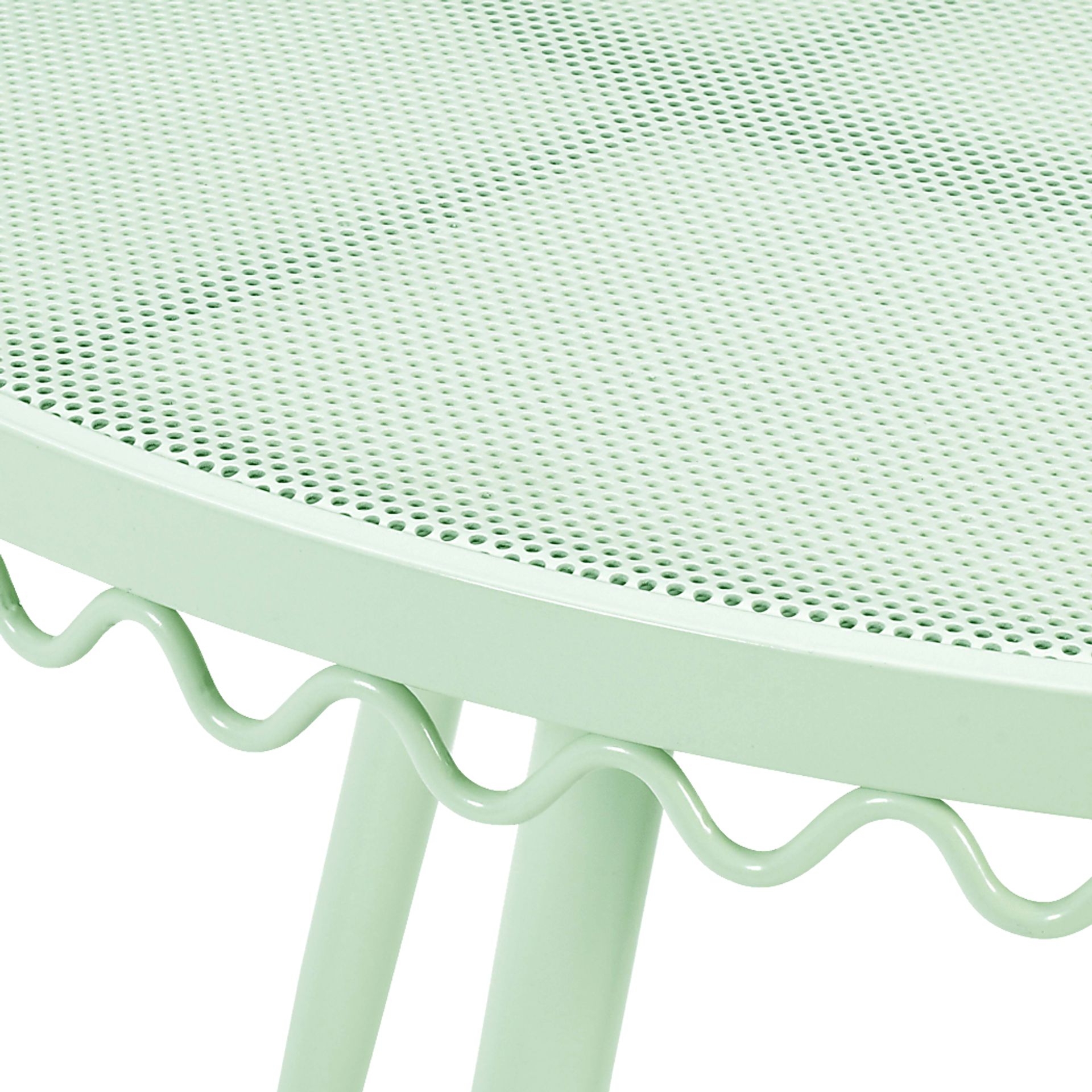 Outdoor Dynamoy Mint Green Dining Table - Image 4