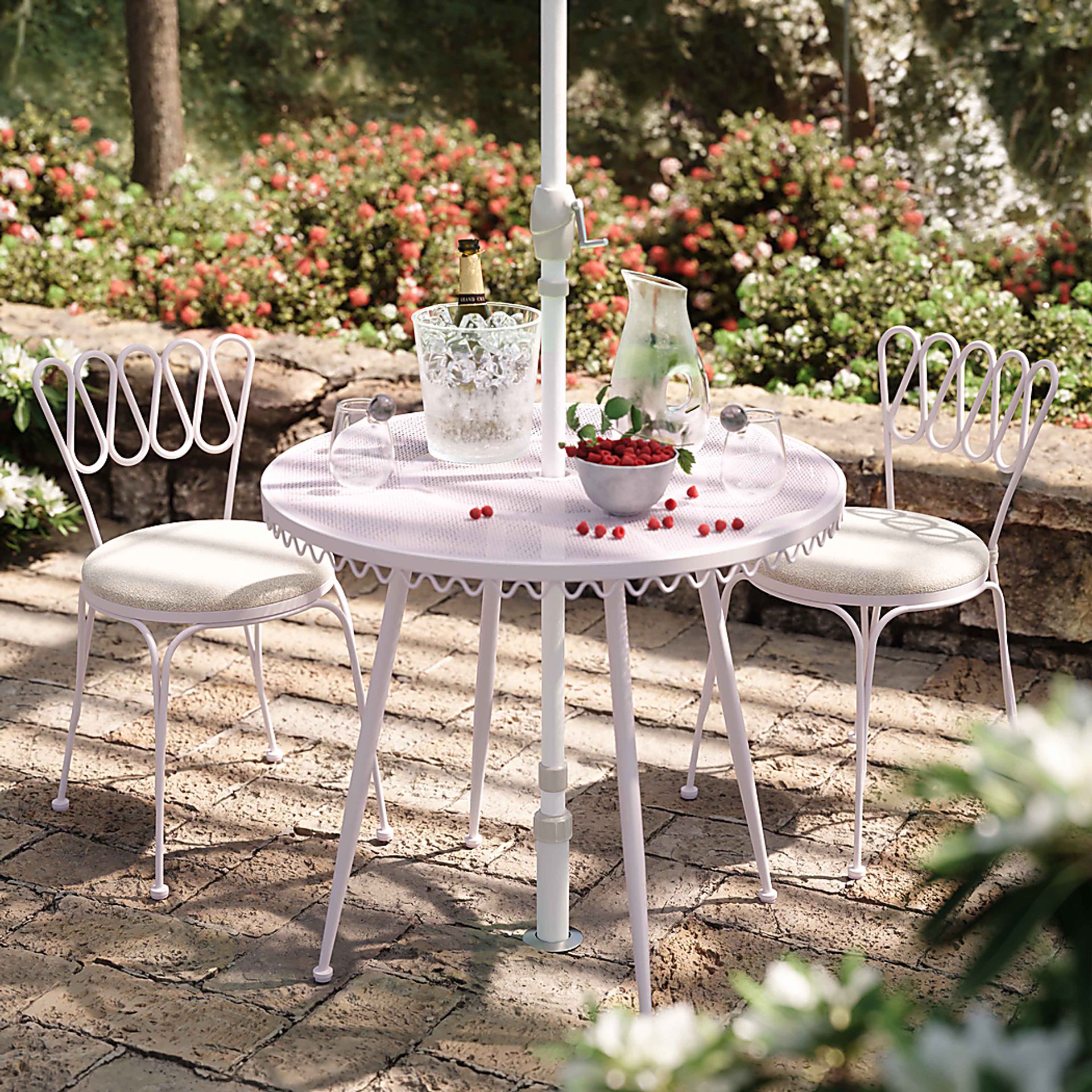 Outdoor Dynamoy Pink Dining Chair - Image 2