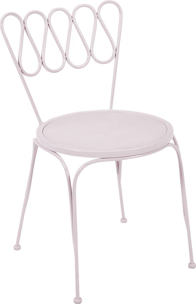Outdoor Dynamoy Pink Dining Chair - Thumbnail - Image 3