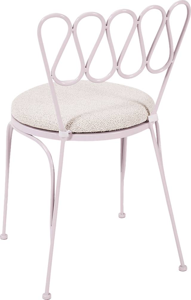 Outdoor Dynamoy Pink Dining Chair - Thumbnail - Image 5