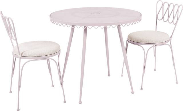 Outdoor Dynamoy Pink Dining Chair - Thumbnail - Image 7