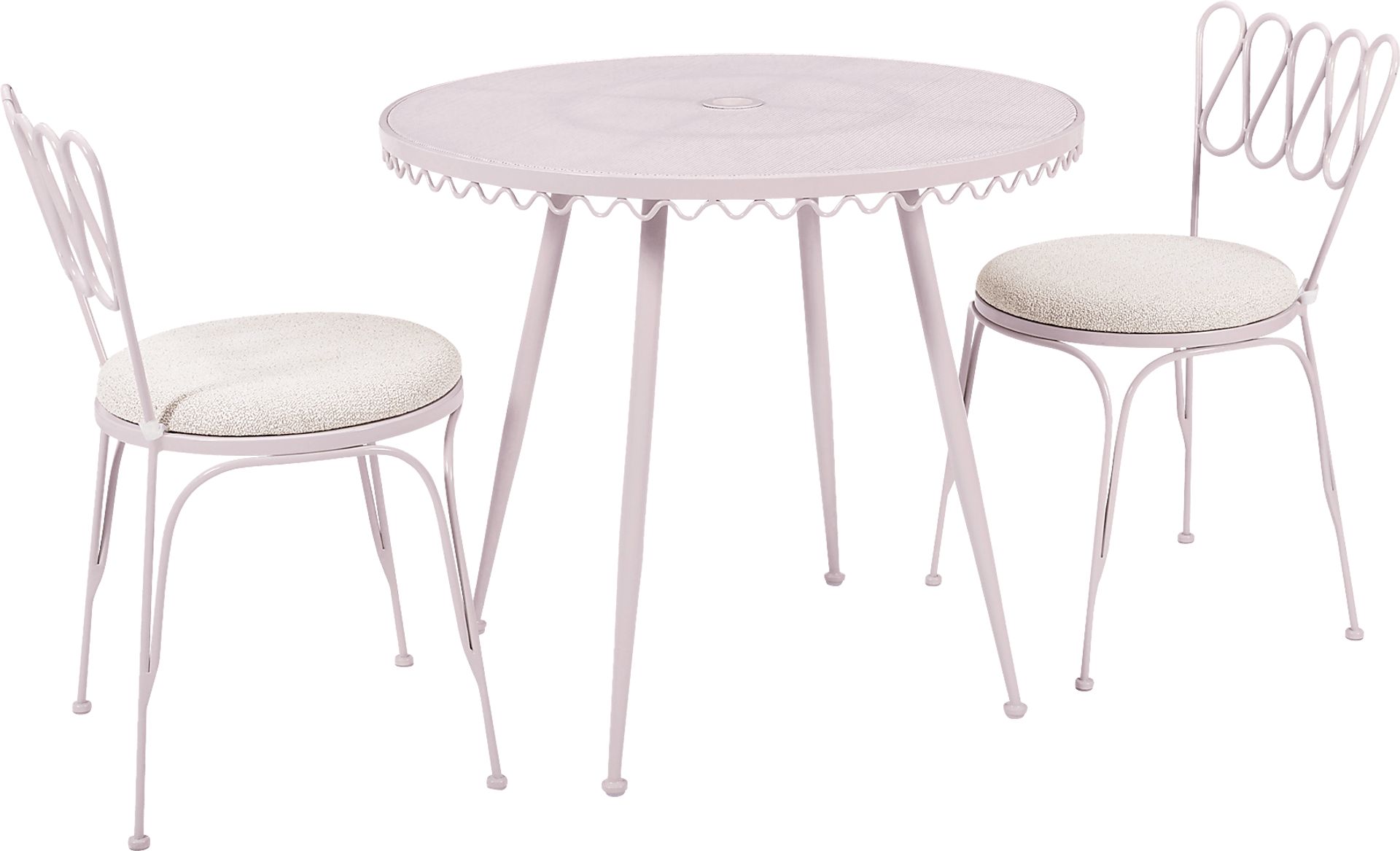 Outdoor Dynamoy Pink Dining Chair - Image 7