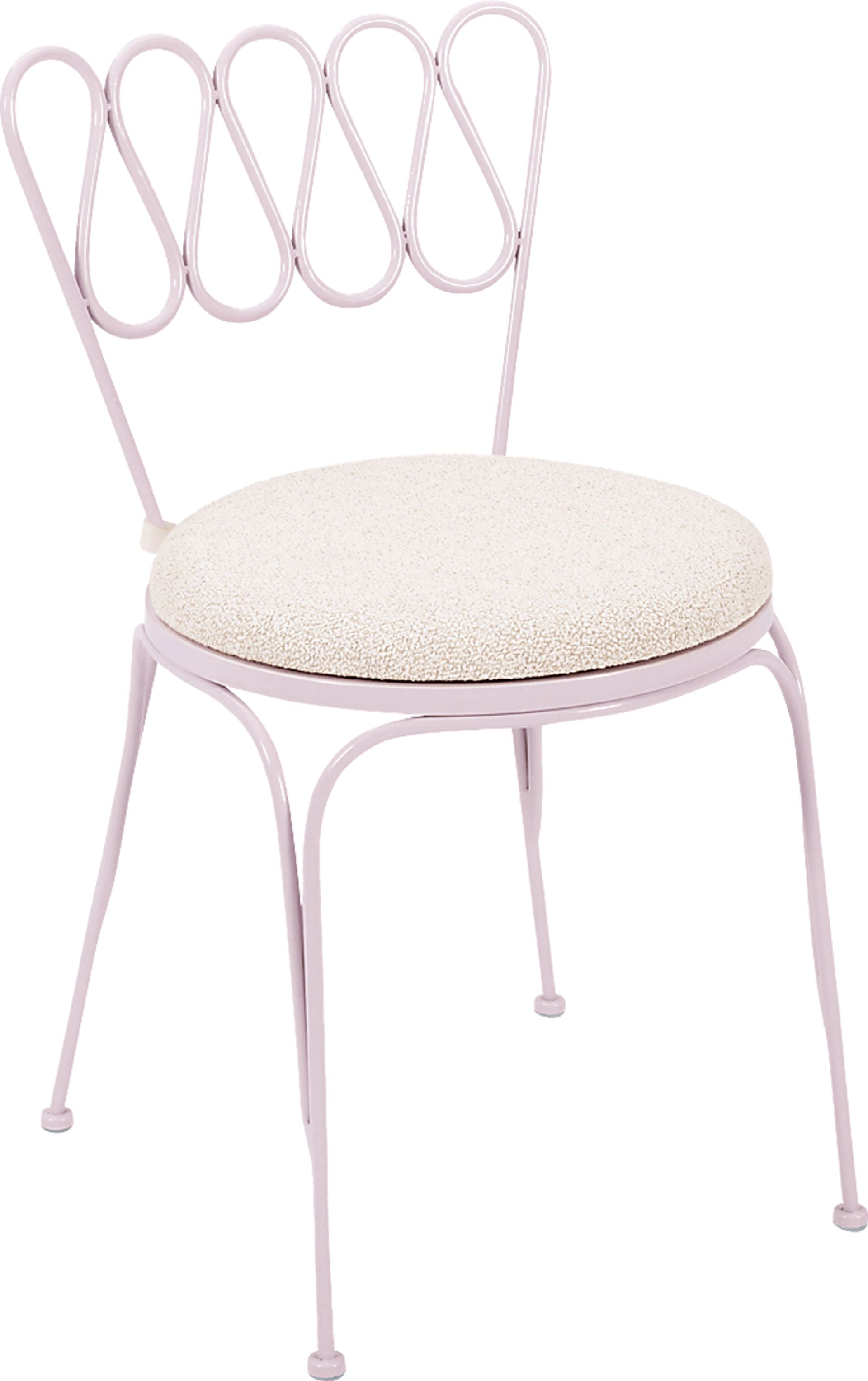 Outdoor Dynamoy Pink Dining Chair - Image 1