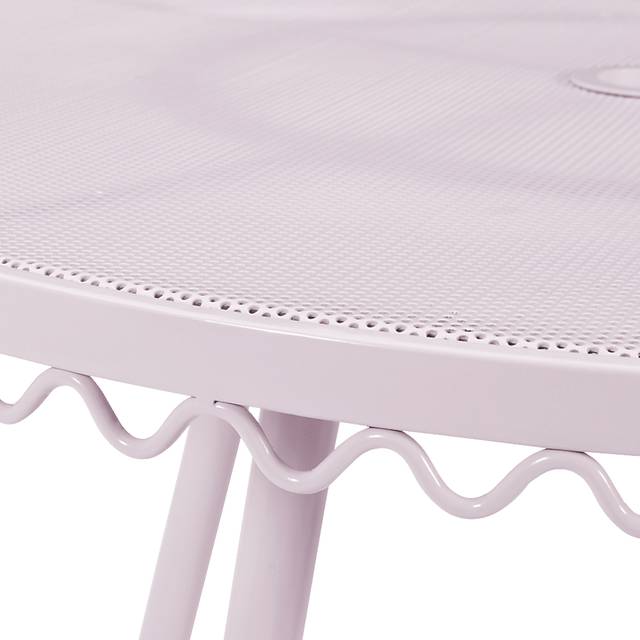 Outdoor Dynamoy Pink Dining Table - Thumbnail - Image 4