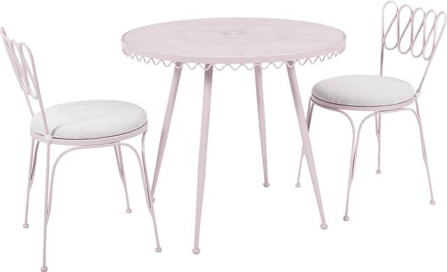 Outdoor Dynamoy Pink Dining Table - Thumbnail - Image 5