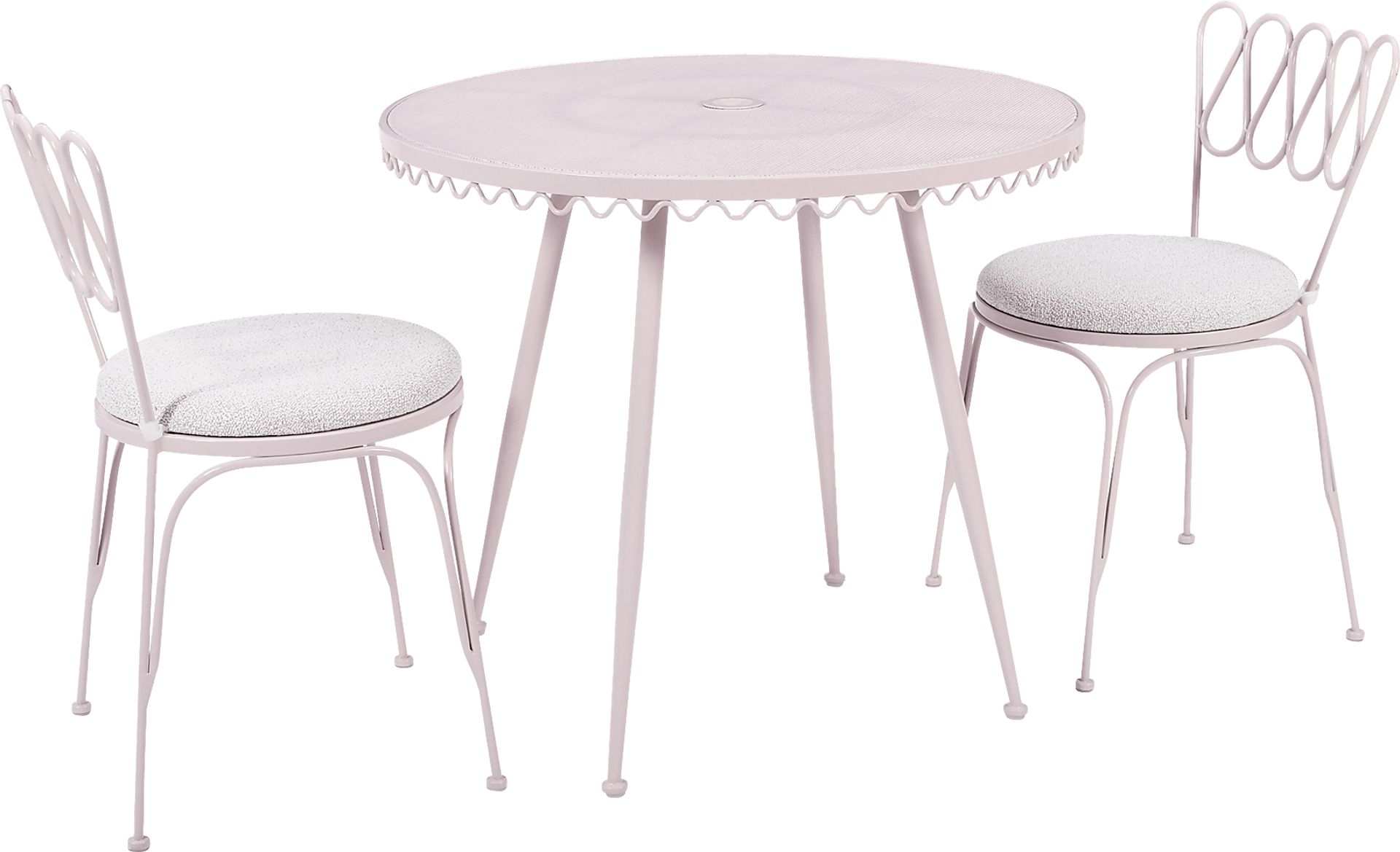 Outdoor Dynamoy Pink Dining Table - Image 5