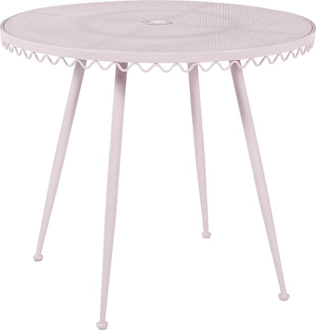 Outdoor Dynamoy Pink Dining Table - Thumbnail - Image 1