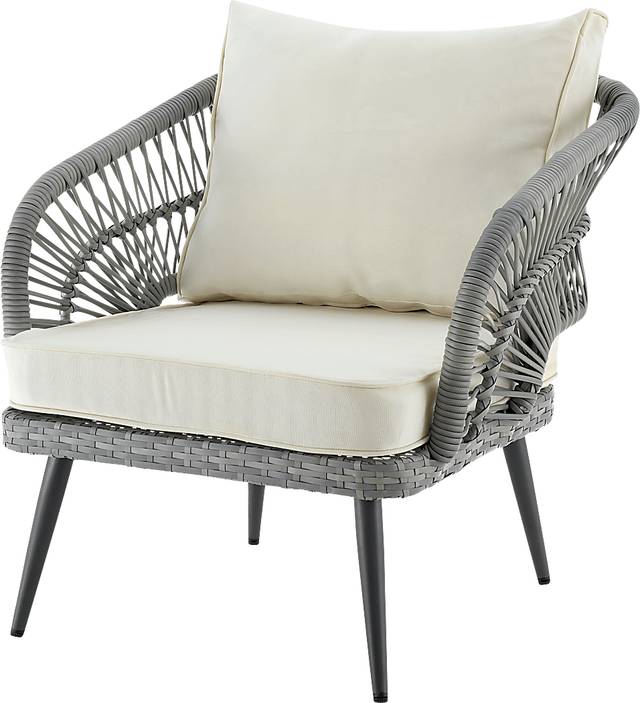 Outdoor Eashley Cream 4 Pc Conversation Set - Thumbnail - Image 11