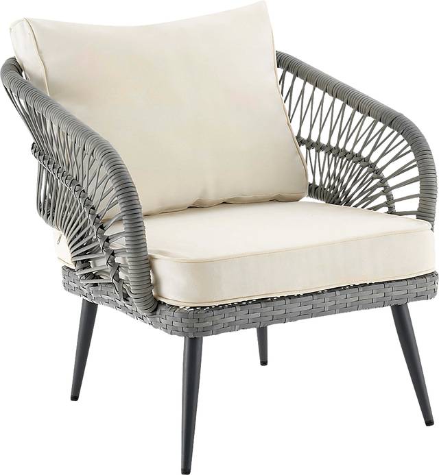 Outdoor Eashley Cream 4 Pc Conversation Set - Thumbnail - Image 16