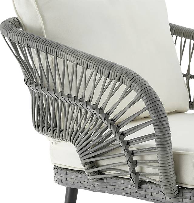 Outdoor Eashley Cream 4 Pc Conversation Set - Thumbnail - Image 13