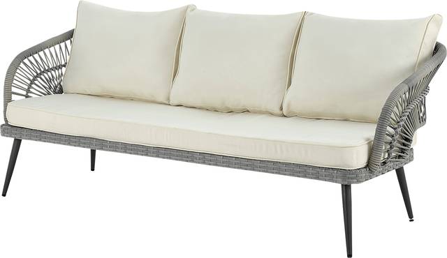 Outdoor Eashley Cream 4 Pc Conversation Set - Thumbnail - Image 7