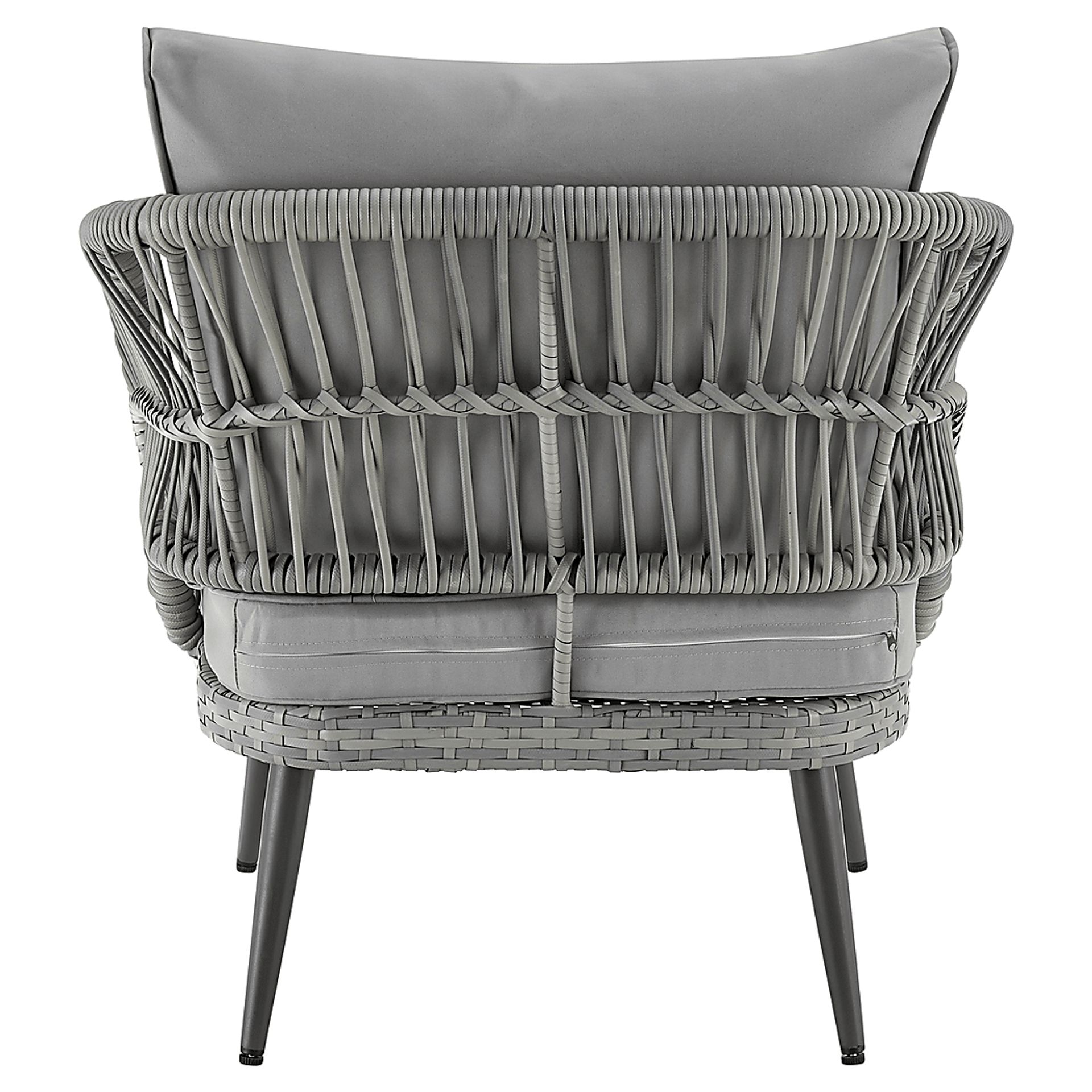 Outdoor Eashley Gray 4 Pc Conversation Set - Image 16