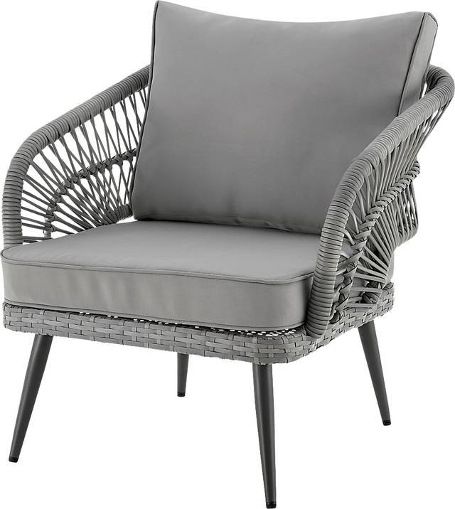 Outdoor Eashley Gray 4 Pc Conversation Set - Thumbnail - Image 11