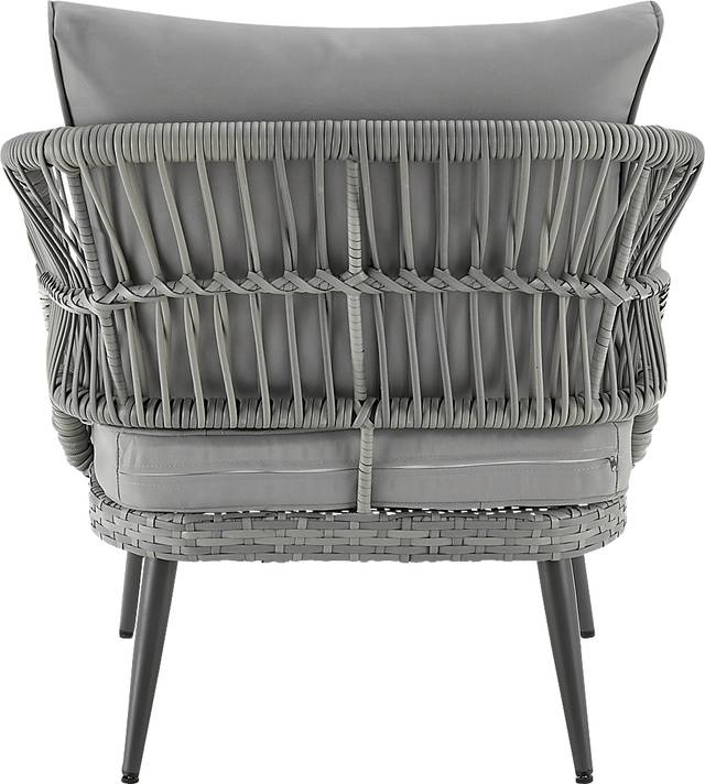 Outdoor Eashley Gray 4 Pc Conversation Set - Thumbnail - Image 14