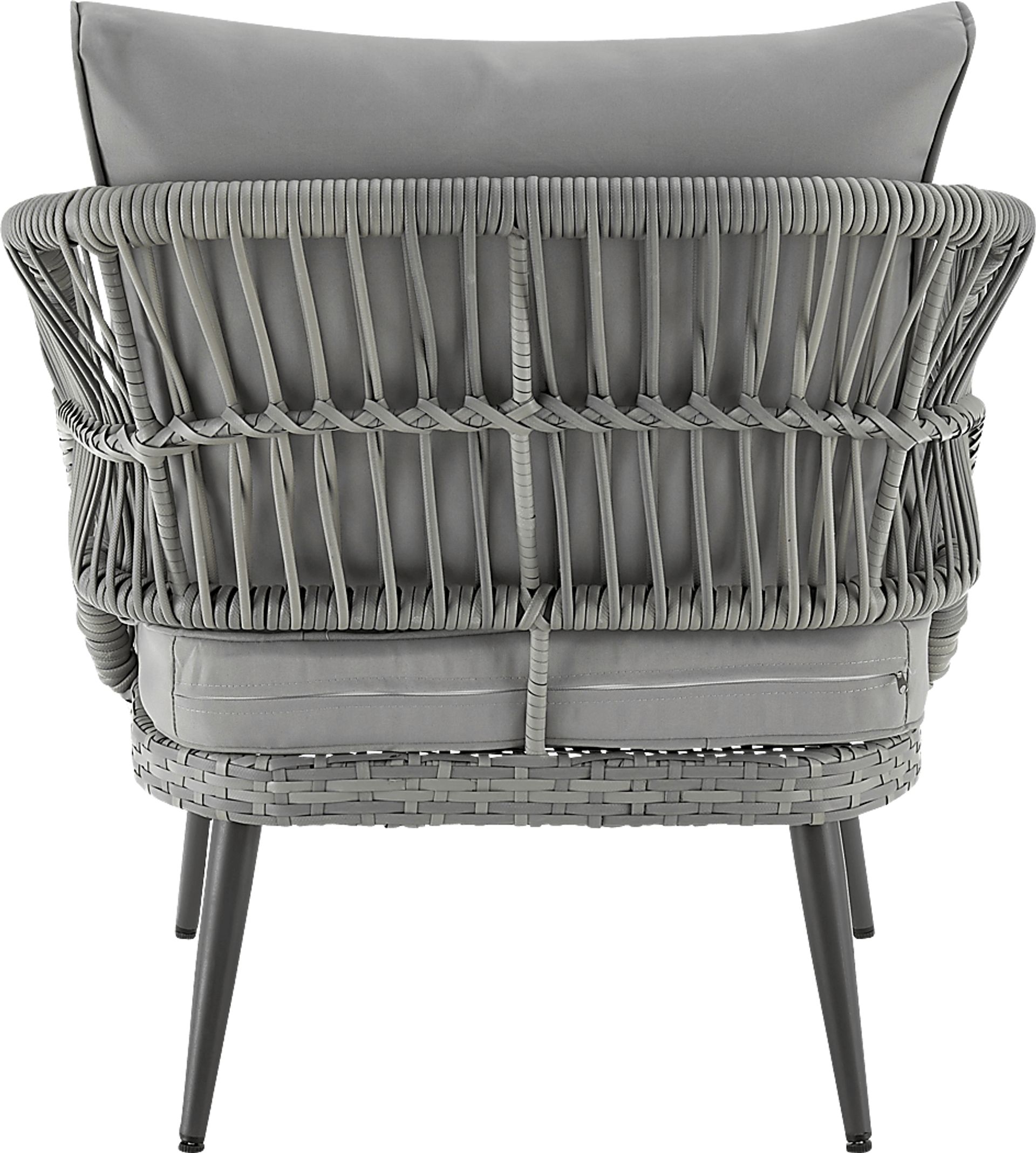 Outdoor Eashley Gray 4 Pc Conversation Set - Image 14