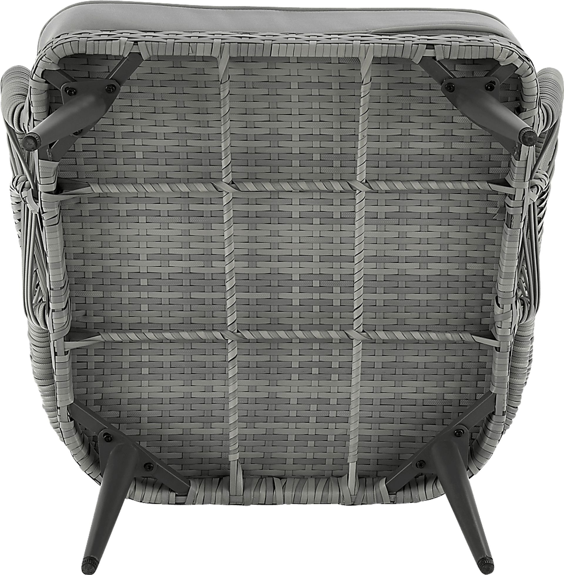 Outdoor Eashley Gray 4 Pc Conversation Set - Image 15