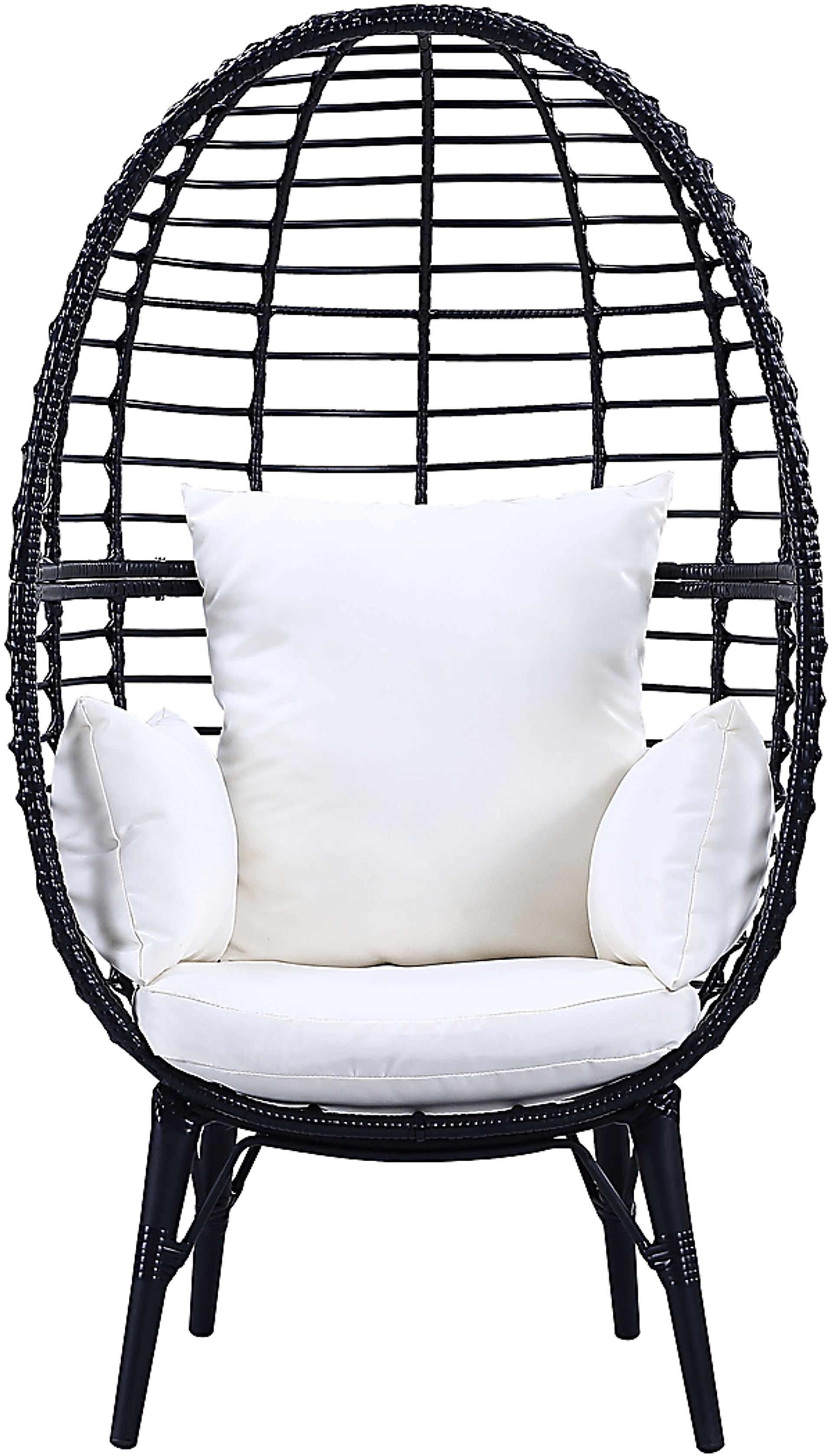 Outdoor Elonanor Black Egg Chair - Image 3